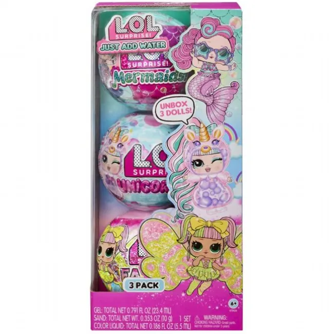 LOL Just Add Water 3-Pack