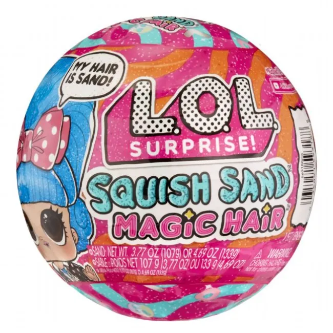 LOL Surprise! Squish Sand Magic Hair Tot