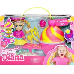 Love Diana Cupcake Vogn Legesæt