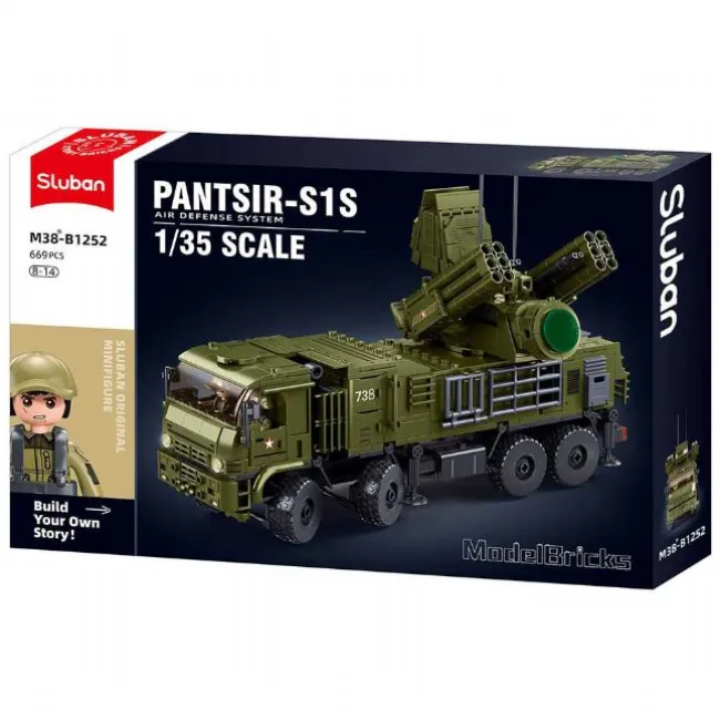 Luftforsvarssystem Pantsir S1S 1:35