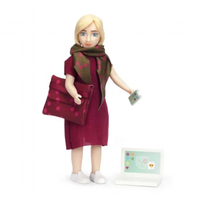 Lundby Dukke Med Computer