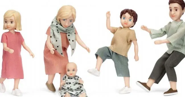 Lundby Dukkesæt Familie Charlie