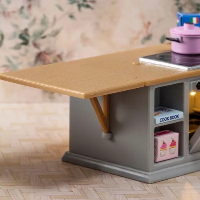 Lundby Køkken m/Komfur- & Køleskab