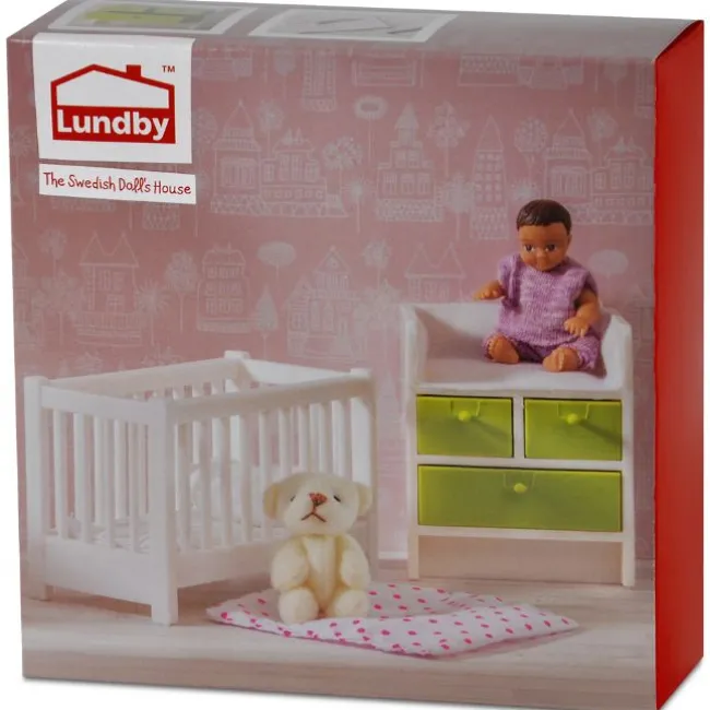 Lundby tremmeseng & puslebord