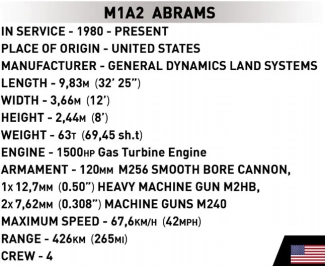 M1A2 Abrams Tank