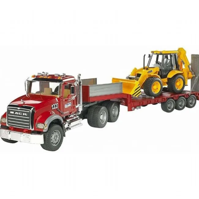 MACK Granite lastbil med gravko