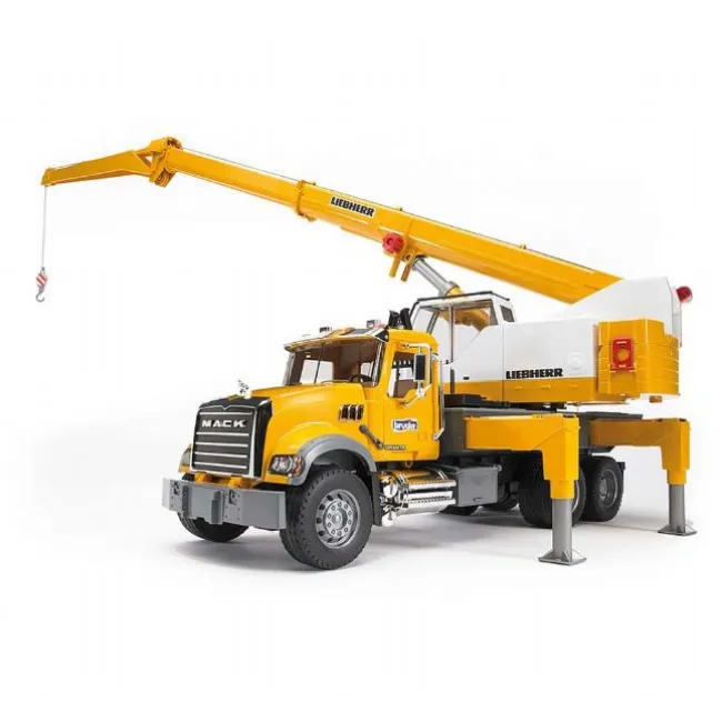 MACK Granite Liebherr Kranlastbil
