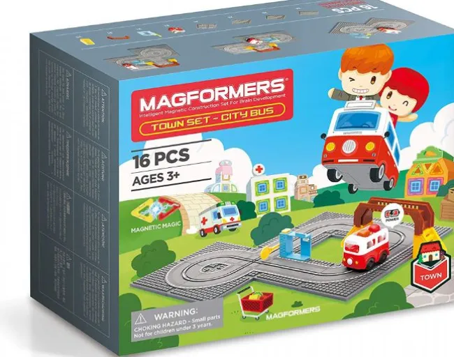 Magformers City Bus Sæt