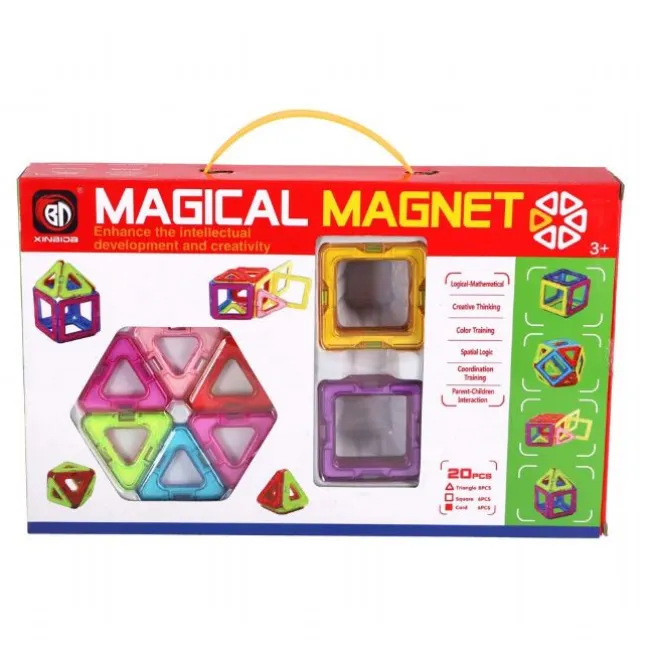 Magnetic Tiles 20 Stykker
