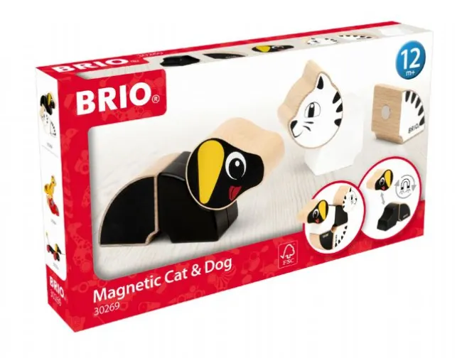 Magnetisk gravhund og kat
