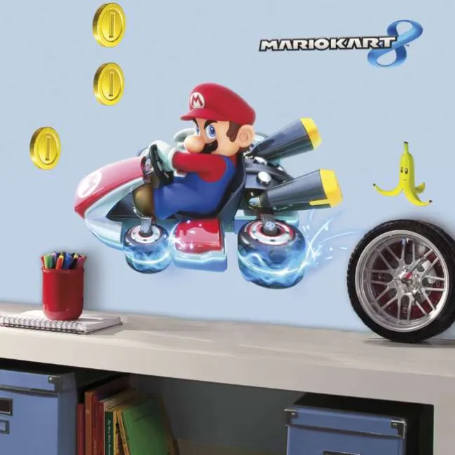 Mario Kart Kæmpe Wallstickers