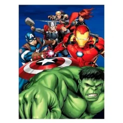 Marvel Avengers Fleece Tæppe 100x140cm