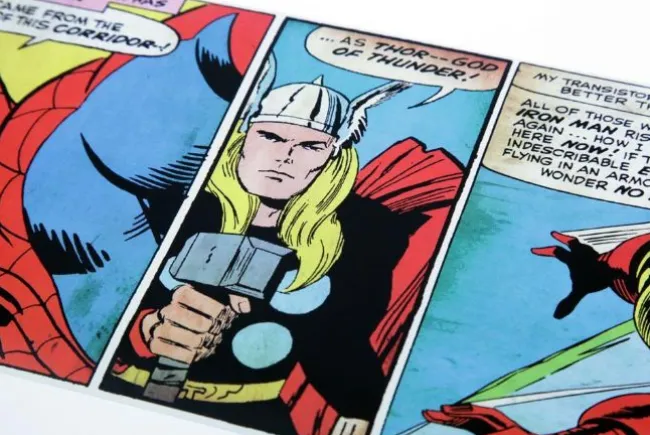 Marvel Comics tapetborter 15,6 cm