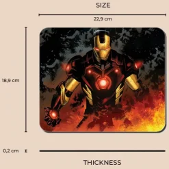 Marvel Iron Man Musemåtte