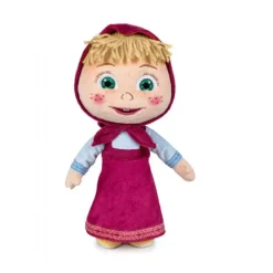Masha og bjørnen Bamse 28cm