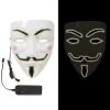Maske med LED - anonymous