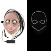 Maske med LED - mono