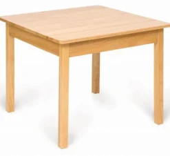 Massivt børnebord - Naturlig