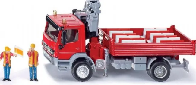 Mercedes lastbil med kran 1:50