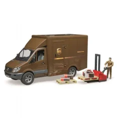 Mercedes Sprinter UPS Bil med Chauffør