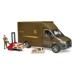 Mercedes Sprinter UPS Bil med Chauffør