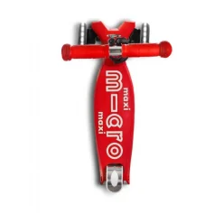 Micro Maxi Deluxe LED Løbehjul, rød