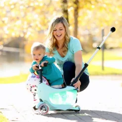 Micro Mini2go Deluxe+ Løbehjul, lyserød