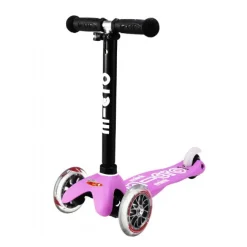 Micro Mini2go Deluxe+ Løbehjul, lyserød