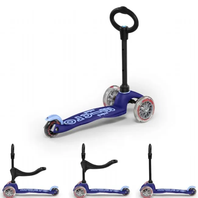 Micro Mini 3-i-1 Deluxe, blå