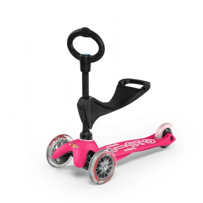 Micro Mini 3-i-1 Deluxe, lyserød