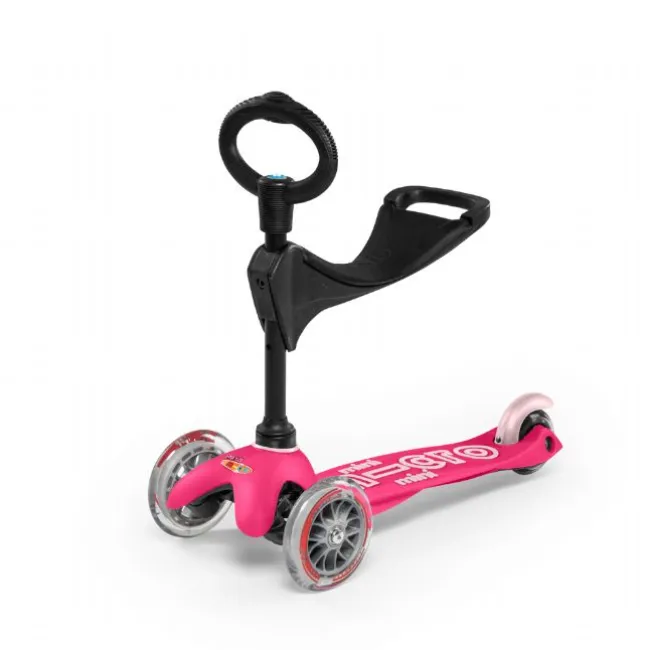 Micro Mini 3-i-1 Deluxe, lyserød