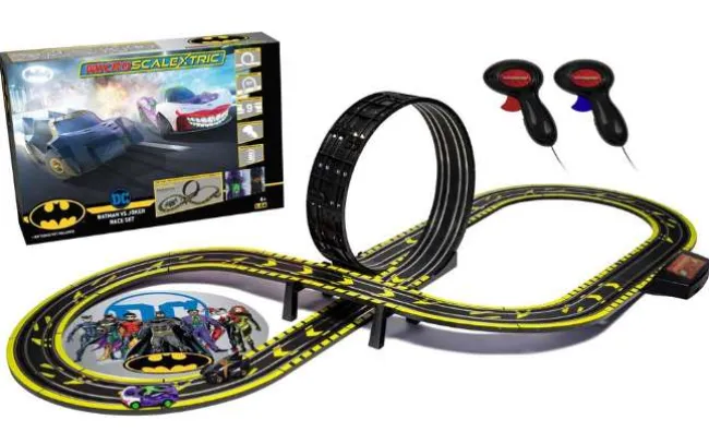Micro Scalextric Batman vs Joker