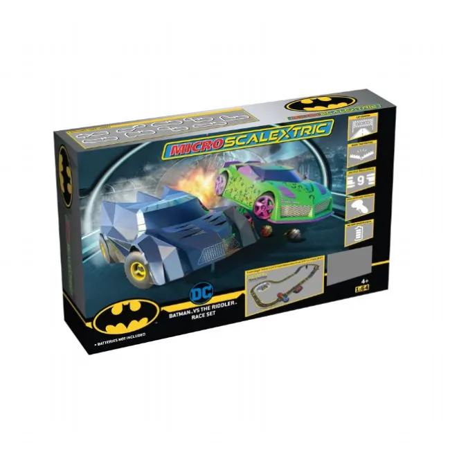 Micro Scalextric Batman vs. The Riddler
