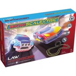 Micro Scalextric Law Enforcer Race