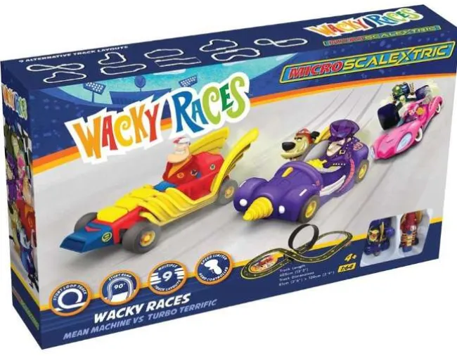 Micro Scalextric Wacky Races
