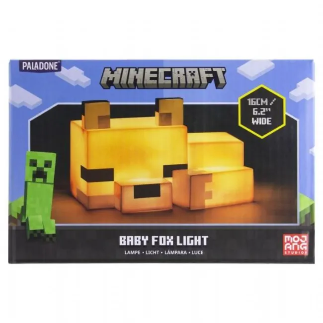 Minecraft Baby Fox Lampe