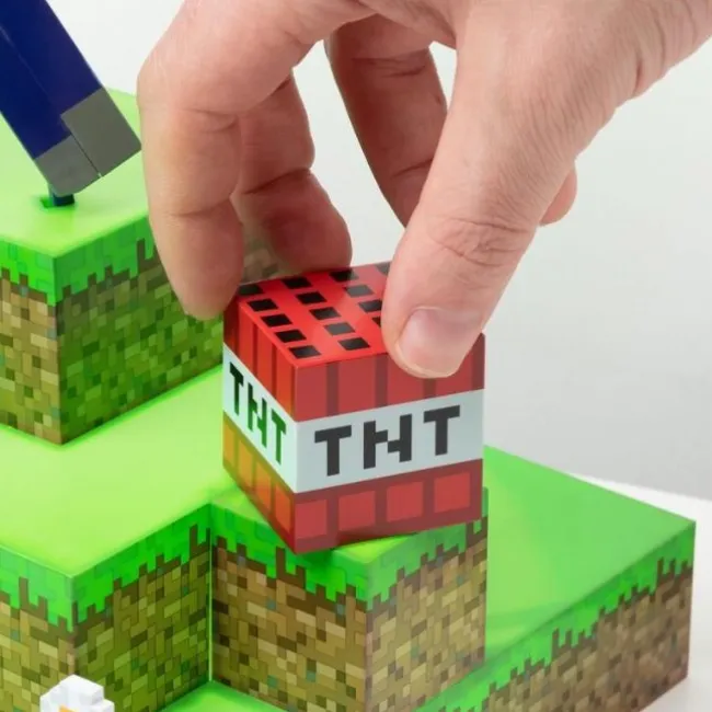 Minecraft Diorama Figur Lampe