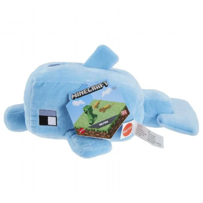 Minecraft Dolphin Bamse 20 cm