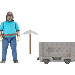 Minecraft Movie Steve + Minecart