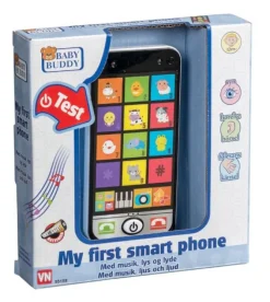 Min første smartphone m. musik, lys og l