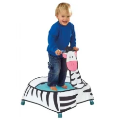 Min første trampolin zebra