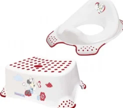 Minnie Mouse Toiletsæde og Fodskammel