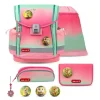 Mint Rose Skoletaske med 5 Dele