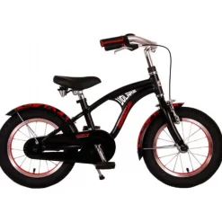 Miracle Cruiser Mat Sort Cykel 14 tommer