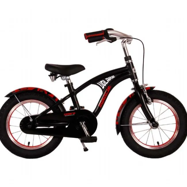 Miracle Cruiser Mat Sort Cykel 14 tommer