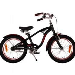 Miracle Cruiser Mat Sort Cykel 16 tommer