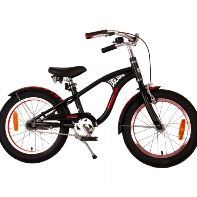Miracle Cruiser Mat Sort Cykel 16 tommer