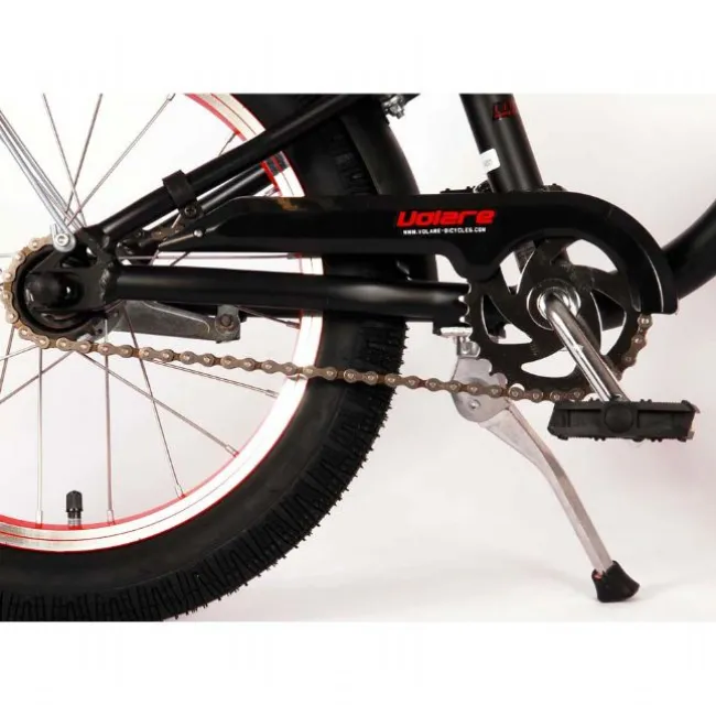 Miracle Cruiser Mat Sort Cykel 16 tommer