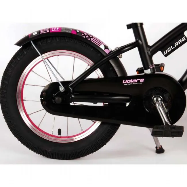 Miracle Cruiser Mat Sort Cykel 14 tommer