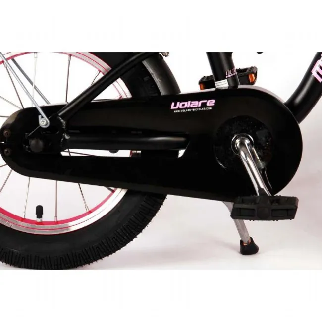Miracle Cruiser Mat Sort Cykel 14 tommer